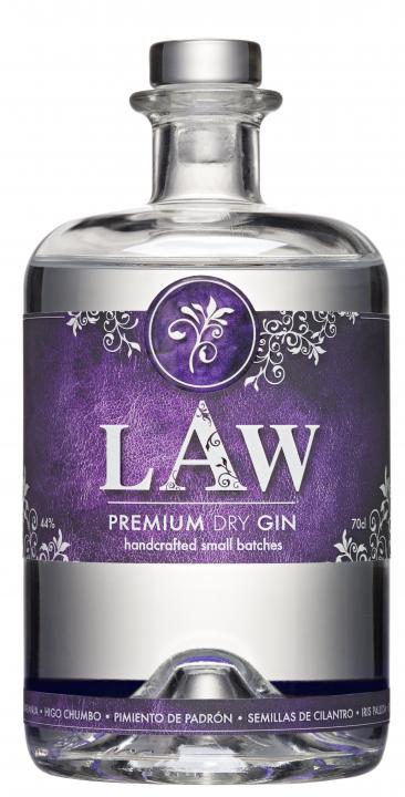 Law Premium Dry Gin 70 cl / 44 % Spanien