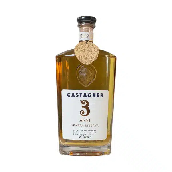 Castagner Grappa Riserva 3 Anni Fuoriclasse Leon Barrique 300 cl / 38 % Italien