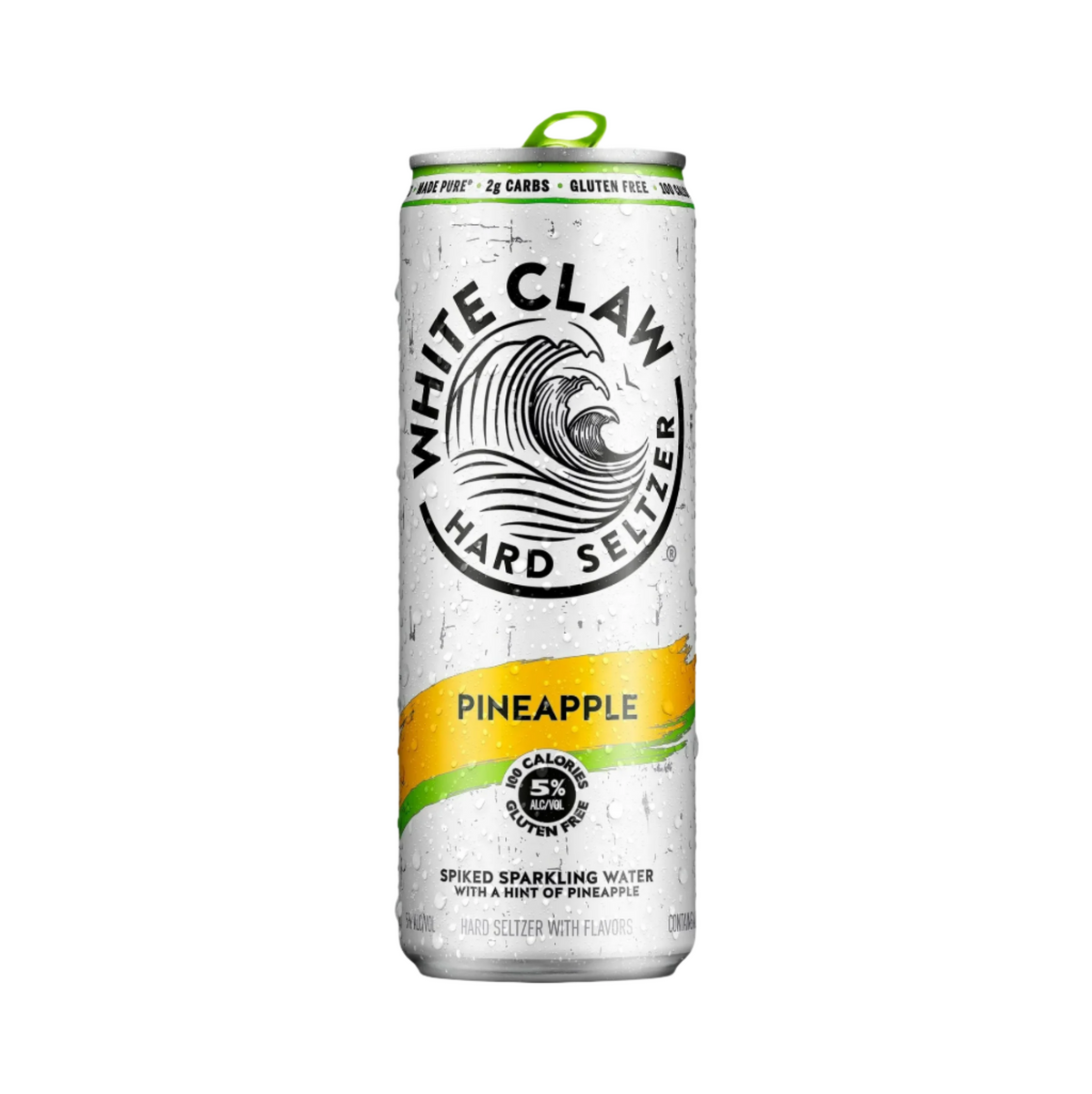White Claw HARD SELTZER Pineapple Kiste 24 x 355 ml USA – Produktansicht