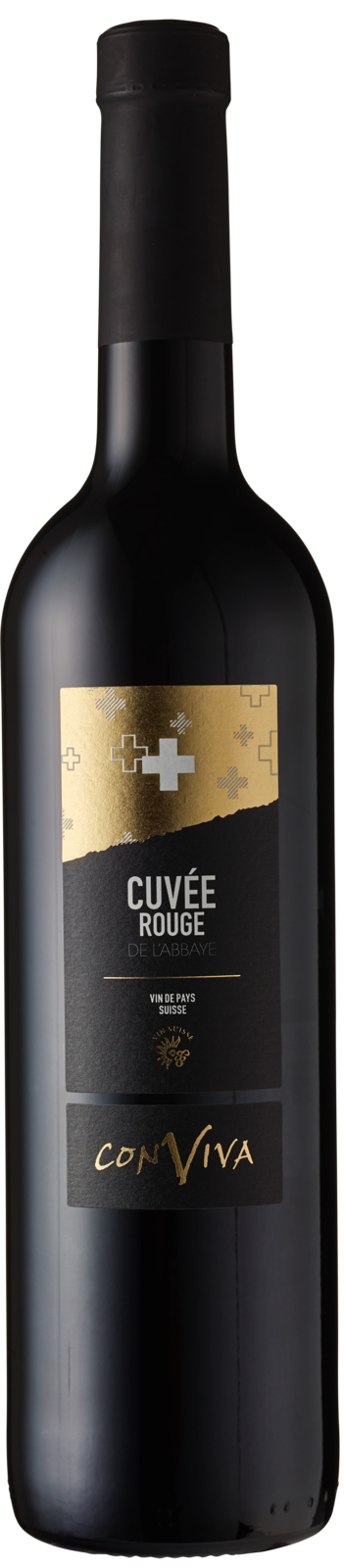 Conviva Cuvée rouge Vin de Pays Suisse 2023 Rotwein Kiste 6 x 75 cl / 13.5 % Schweiz – Produktansicht