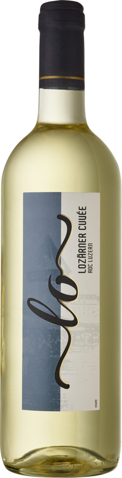 Lo Cuvée weiss AOC Luzern 2025 Weisswein Kiste 6 x 75 cl / 14 % Schweiz – Produktansicht