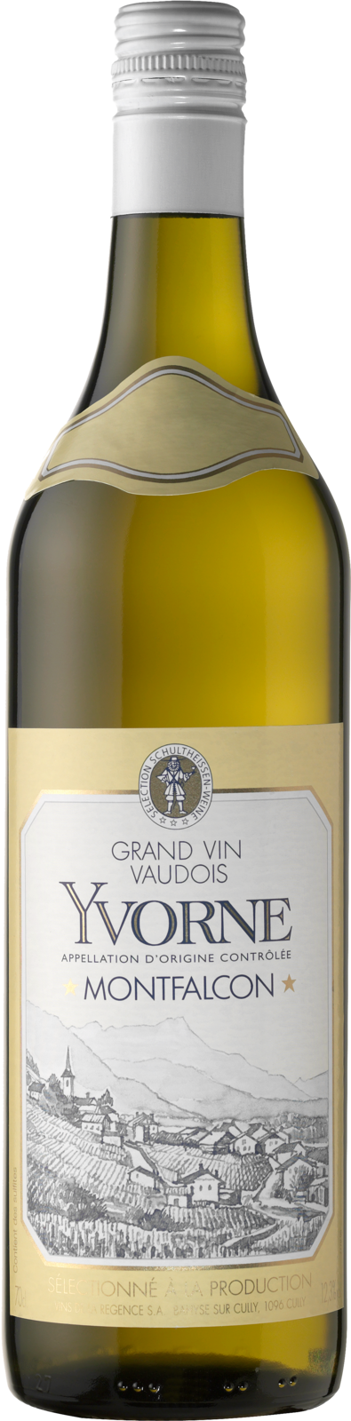 Montfalcon Yvorne AOC Chablais 2025 Weisswein Kiste 6 x 70 cl / 12.5 % Schweiz – Produktansicht