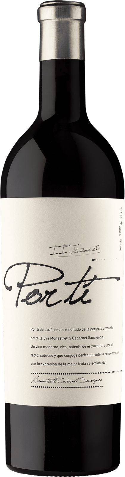 Bodegas Luzón DOP Jumilla Por tí 2022 Rotwein Kiste 4 x 150 cl / 15 % Schweiz – Produktansicht