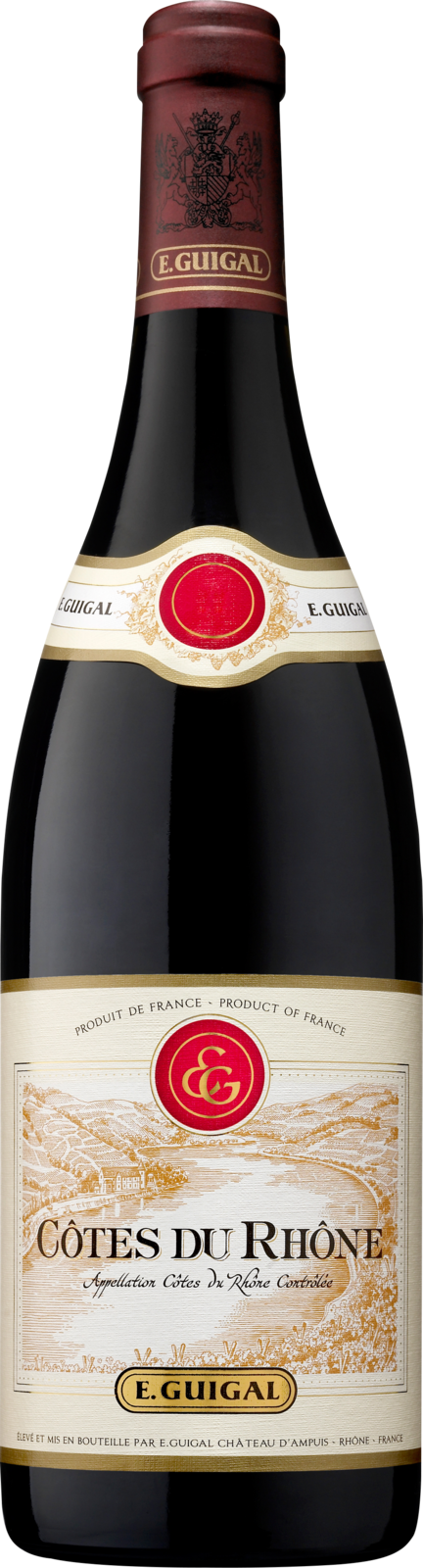 E. Guigal Côtes-du-Rhône AC rouge 2020 Rotwein Kiste 6 x 150 cl / 15 % Schweiz – Produktansicht