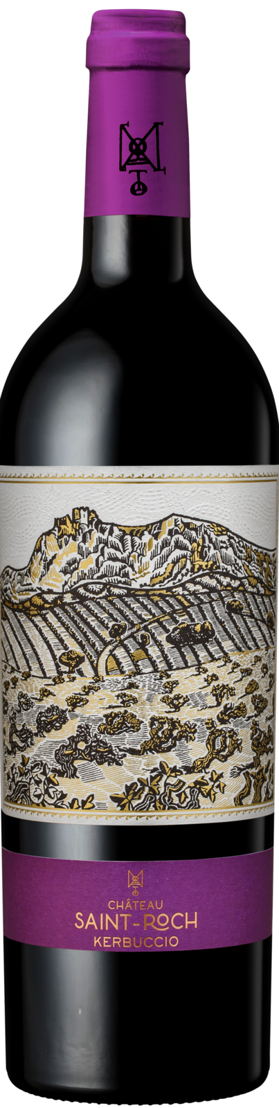 Domaine Lafage Kerbuccio AOC Maury sec - Château Saint-Roch 2021 Rotwein Kiste 6 x 75 cl / 15 % Frankreich – Produktansicht