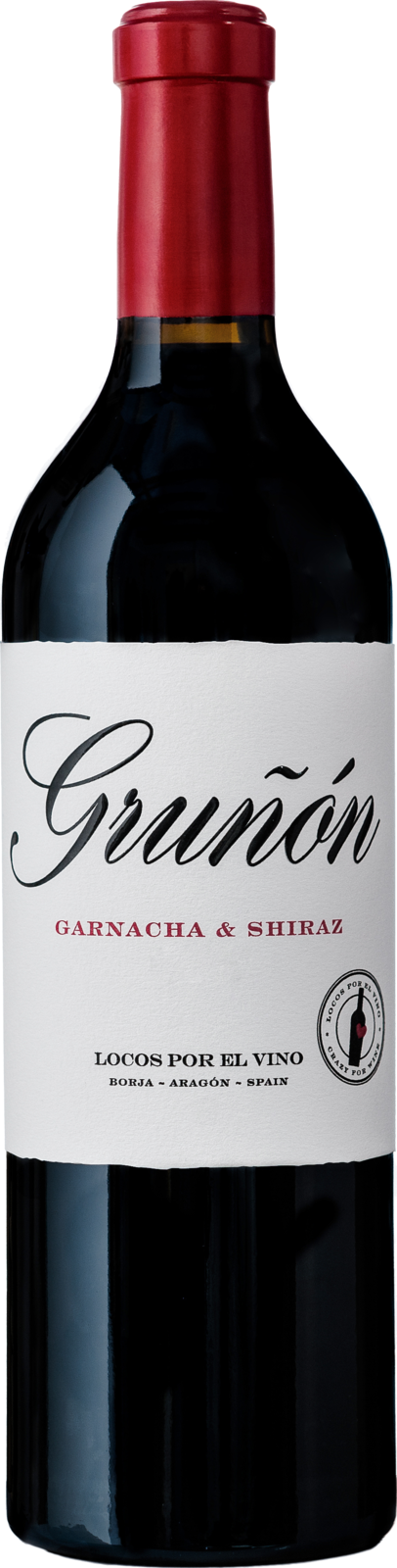 Locos por el Vino Campo de Borja D.O. Gruñon 2018 Rotwein Kiste 6 x 75 cl / 15 % Spanien – Produktansicht