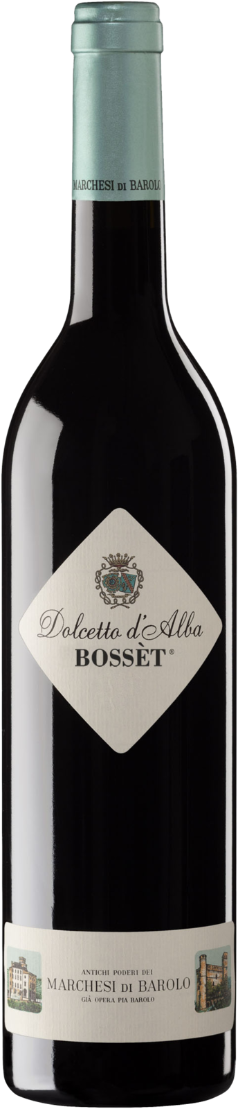 Marchesi di Barolo Dolcetto d'Alba DOC Bossèt 2025 Rotwein Kiste 6 x 75 cl / 13 % Italien – Produktansicht