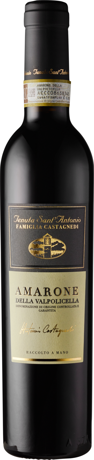 Tenuta Sant’Antonio Amarone della Valpolicella DOCG Antonio Castagnedi 2019 Rotwein Kiste 12 x 37.5 cl / 15 % Italien – Produktansicht