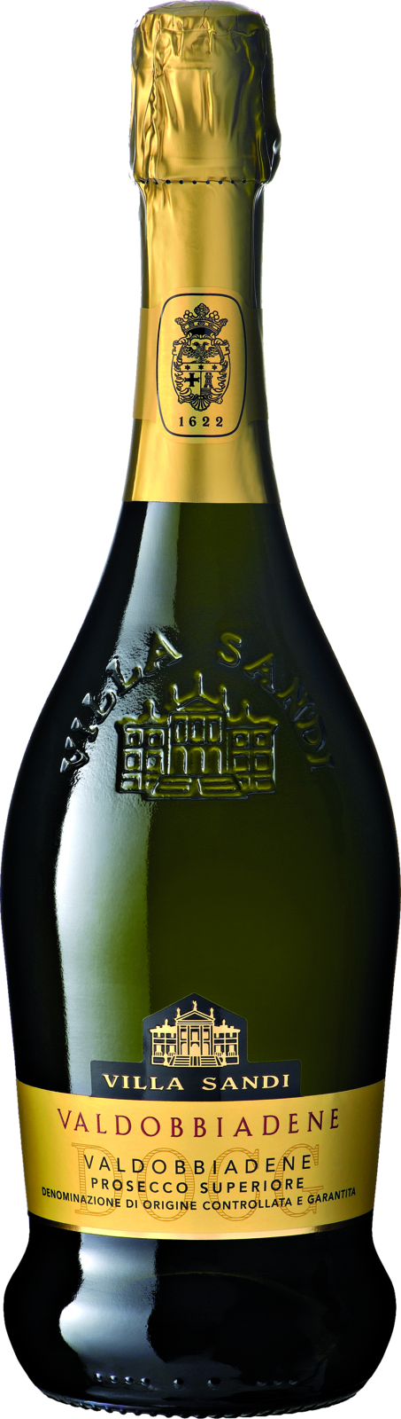 Villa Sandi Prosecco Valdobbiadene Superiore DOCG Extra Dry Schaumwein Kiste 6 x 75 cl / 11 % Italien – Produktansicht