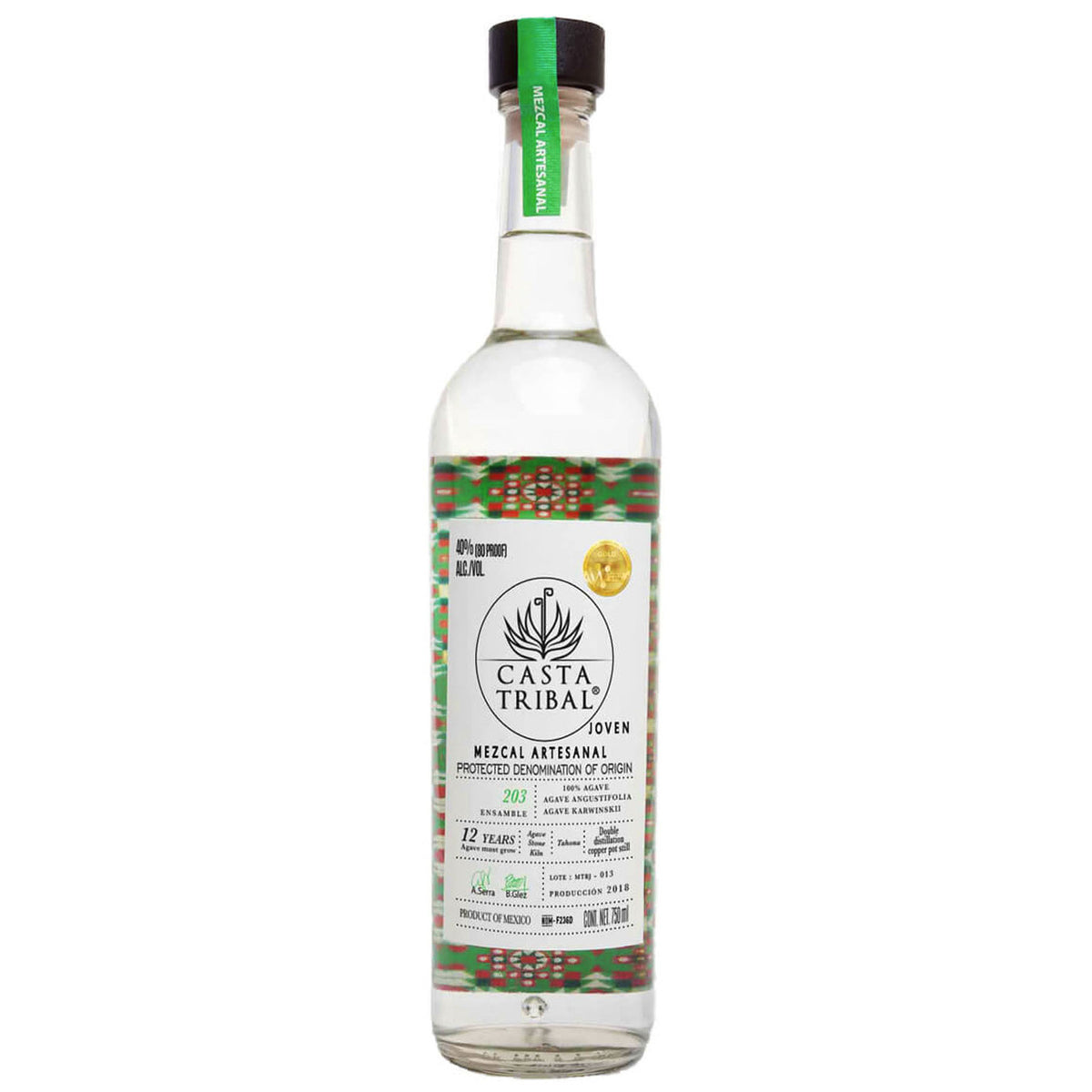 TRIBAL-203-MEZCAL-Artesanal-12-Years-75-cl