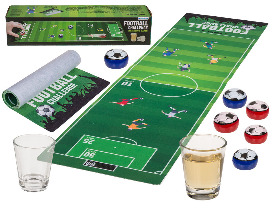 Trinkspiel-Tischfussball-Matte-120x30cm-6-B-lle-2-Gl-ser-G-Box-VE-3
