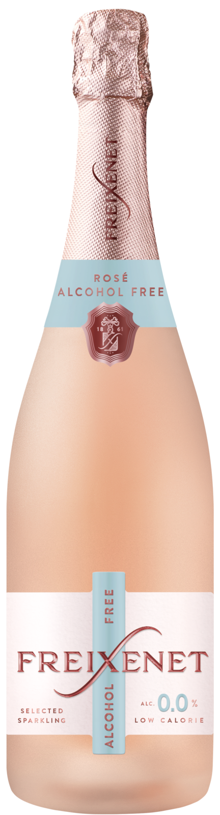 Freixenet 0.0% Rosé – Vegan Alkoholfreier Schaumwein Kiste 6 x 75 cl – Produktansicht