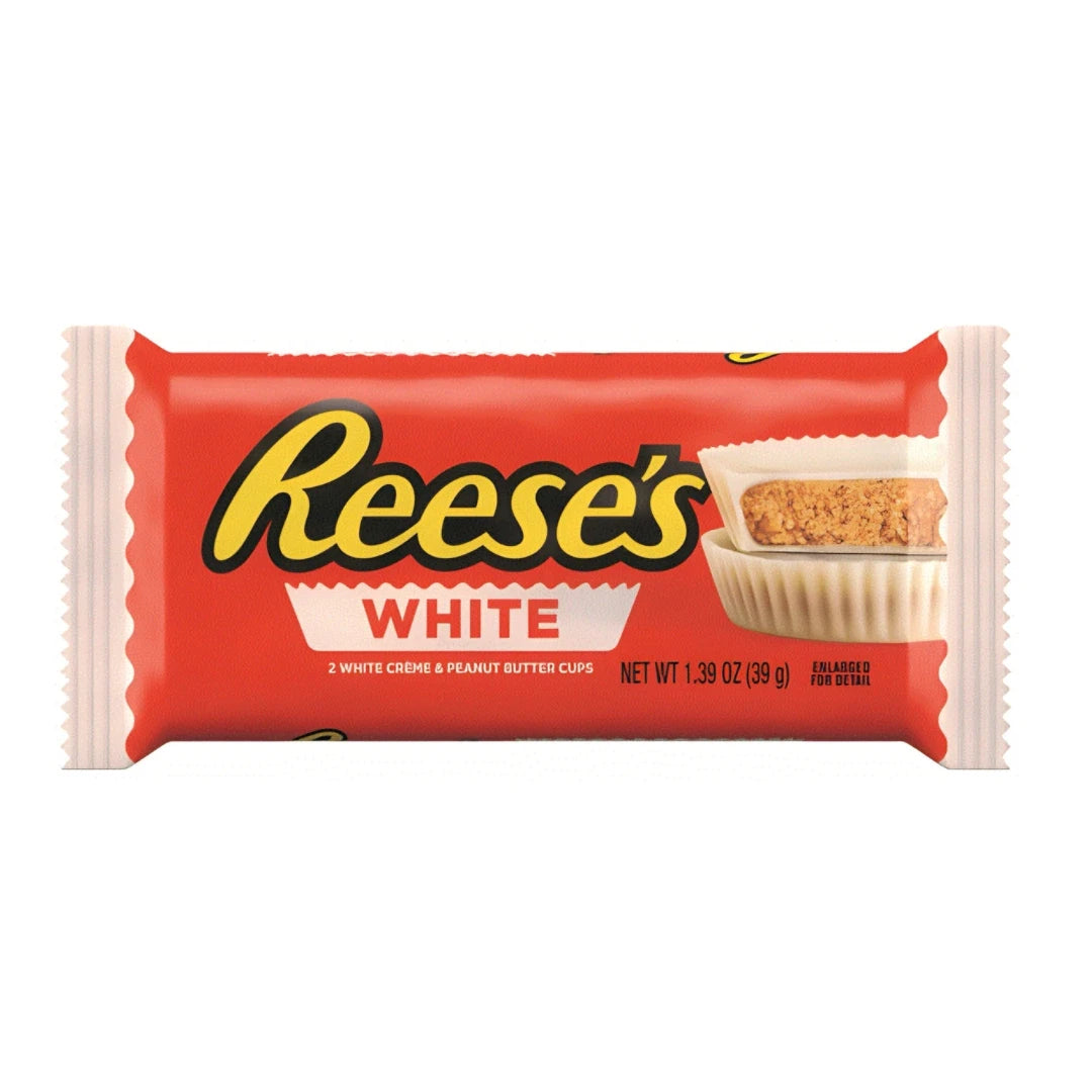 Reese's White Peanut Butter Cups Box 24 x 42 Gramm USA – Ansicht 1