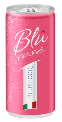 Blû Secco Rosato Vino Frizzante Rosé Perlwein Dose Kiste 24 x 200 ml Schweiz – Dose
