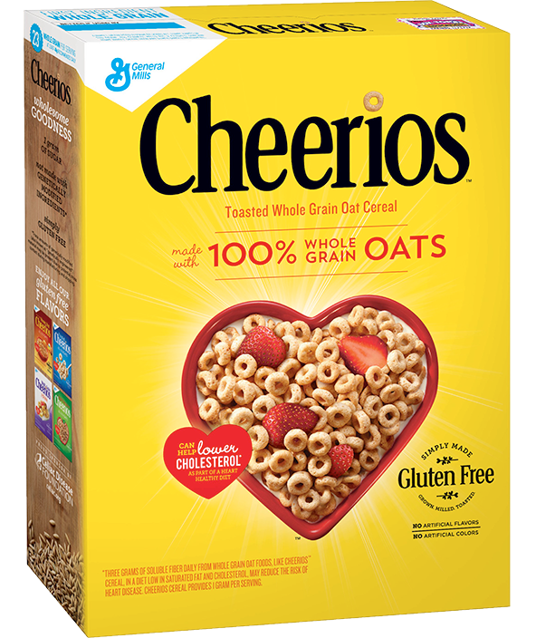 General Mills Cheerios Original Gluten Free Box 14 x 396 Gramm USA – Ansicht 1