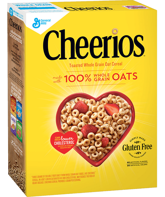 General Mills Cheerios Original Gluten Free Box 14 x 396 Gramm USA – Ansicht 1