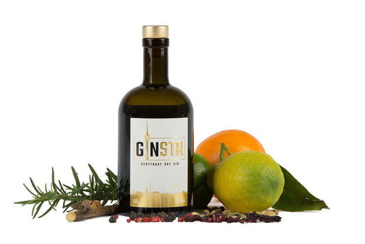 GINSTR Stuttgart Dry Gin 50 cl / 44 % Deutschland – Bild 2
