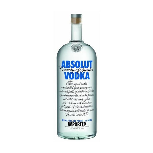 Absolut BLUE Rhéoboam 4.5 Liter / 40 % Schweden