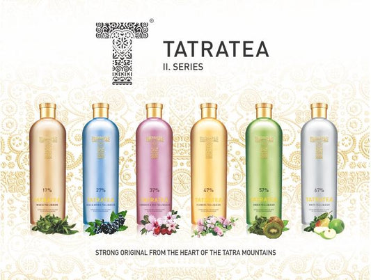 TATRATEA Peach & White Tea Liqueur 70 cl / 42 % Slowakei – Bild 2