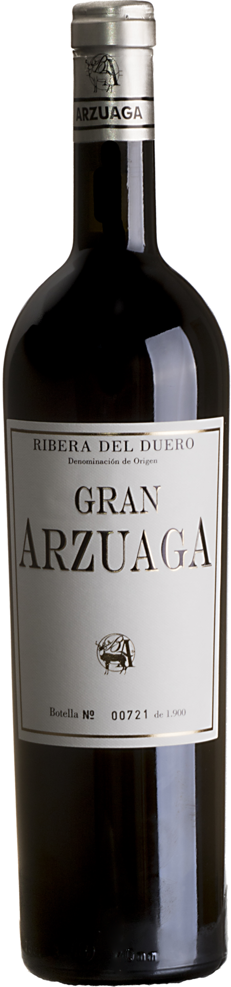 Bodegas Arzuaga Ribera del Duero D.O. Gran Arzuaga 2019 Rotwein Holzkiste 6 x 75 cl / 14.5 % Spanien – Flasche