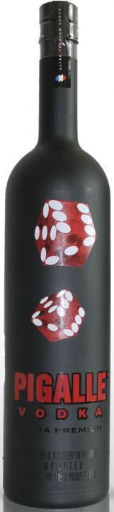 Pigalle ULTRA Premium Vodka  GRAPS GAME DESIGN 4.5 Liter / 42.6 % Frankreich