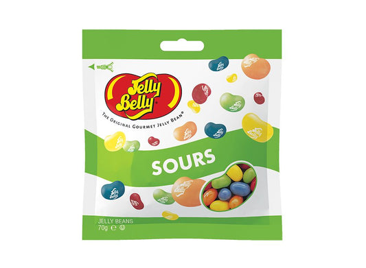 Jelly Belly Gourmet Jelly Beans Sour Assorted Flavours Box 12 x 70 Gramm USA – Ansicht 1