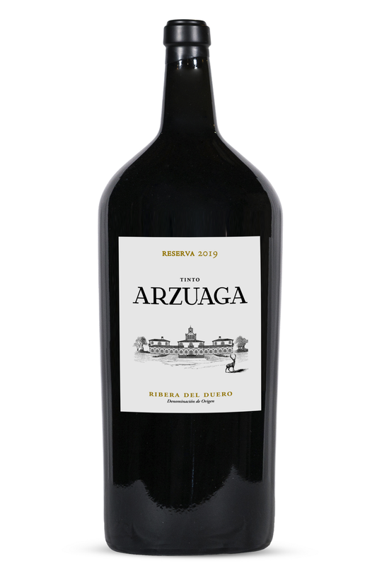 Bodegas Arzuaga Ribera del Duero D.O. Reserva Arzuaga 2019 Rotwein 900 cl in Holzkiste / 14.5 % Spanien – Flasche