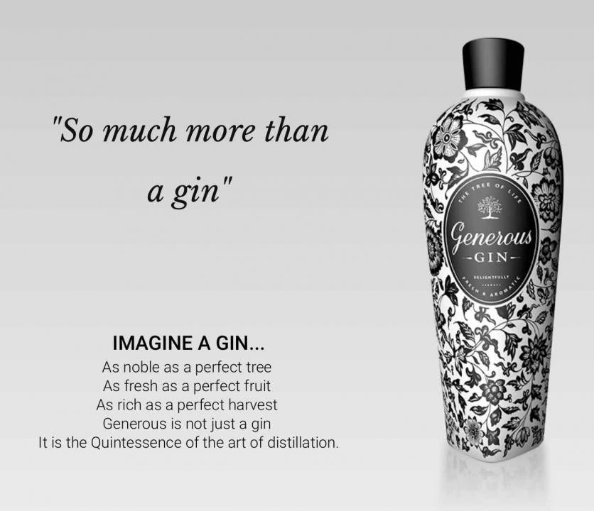 GENEROUS Gin 70 cl / 44 % Frankreich – Bild 3