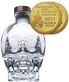 Crystal Head Vodka Set mit 4 Skull Gläsern 70 cl / 40 % Kanada – Bild 2