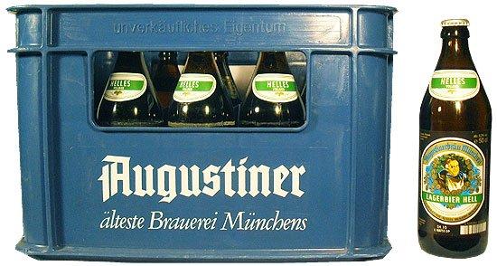 Augustiner HELLES Lagerbier 20  x 500 ml / 5.2 % Deutschland