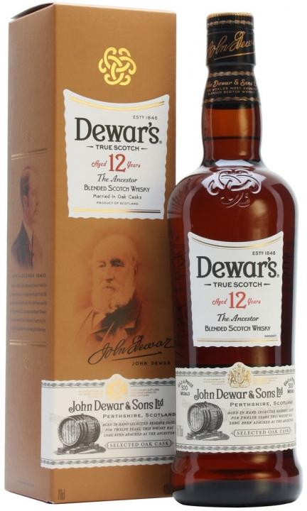 Dewar`s The Ancestor 12 Jahre Blended Scotch Whisky 70 cl / 40 % Schottland