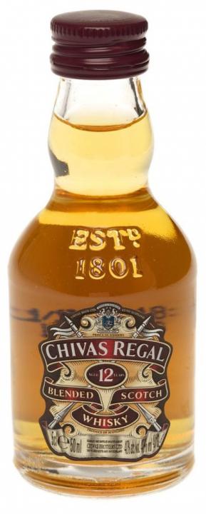 Chivas Regal 12 Jahre Miniatur 5 cl / 40 % Schottland