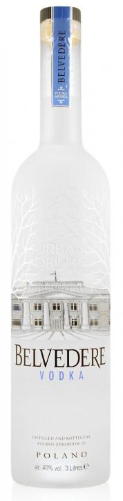 Belvedere Premium Vodka Jeroboam 3 Liter  / 40 % Polen