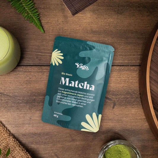 Matcha bio de base
