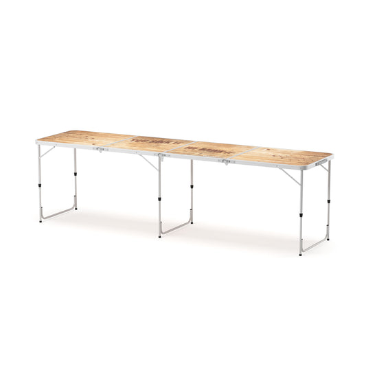 Beer-Pong-Tisch-Holzoptik-240-x-60-cm-neu