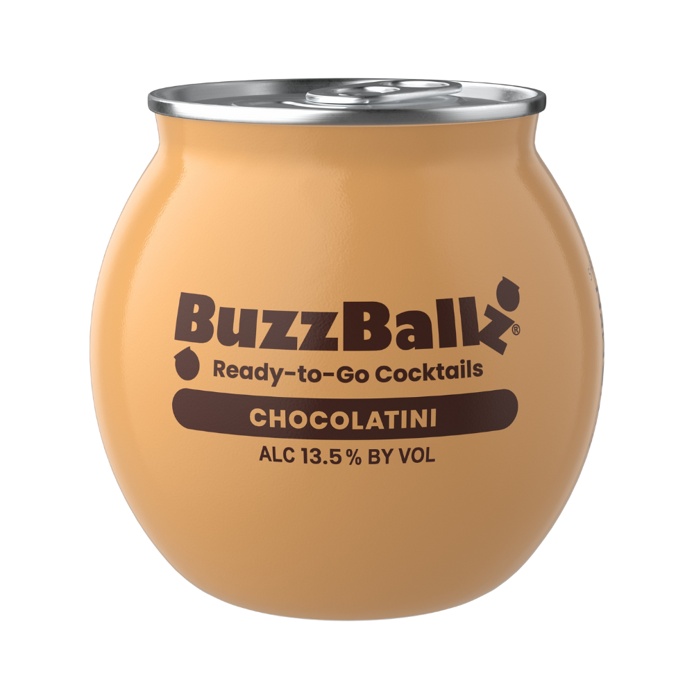 BuzzBallz Choc Tease Cocktail Kiste 12 x 200 ml / 15 % USA – Produktansicht