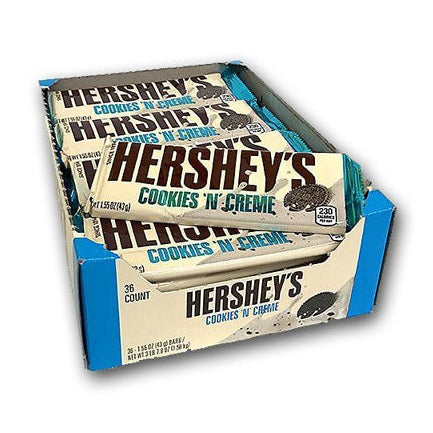 HERSHEY-S-Cookies-n-Creme-Packung-36-x-43-Gramm-USA