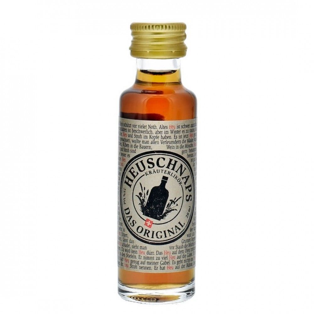HEUSCHNAPS SHOT aus Kernobst - Träsch 2 cl / 25 % Schweiz