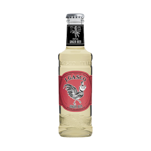 J. GASCO Ginger Beer 24 x 200 ml Italien