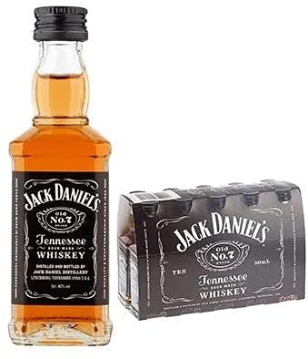 Jack-Daniels-Tennessee-Whisky-Miniaturen-BOX-10-x-5-cl