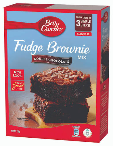 Mississippi Belle Fudge Brownie Mix Backmischung Box 12 x 519 Gramm USA – Ansicht 1