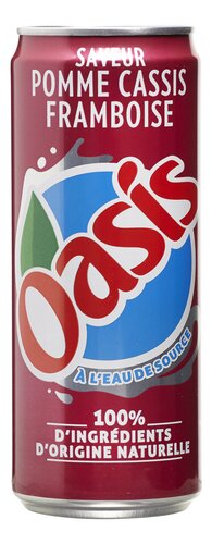 OASIS Pomme Cassis Framboise Kiste 24 x 330 ml – Dose