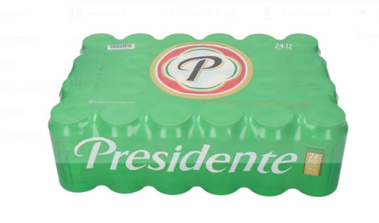 Presidente-Bier-Dose-24-Schrumpfpackung