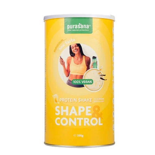 Purasana-Shape-Control-Vegan-protein-shake-VANILLA-BIO-350-Gramm