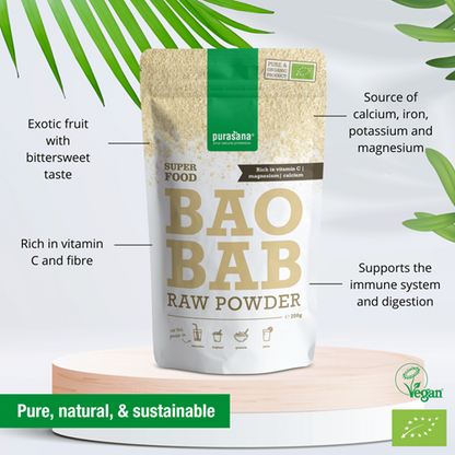 Purasana-Superfood-BAOBAB-Raw-Powder-BIO-200-Gramm-Senegal-Info