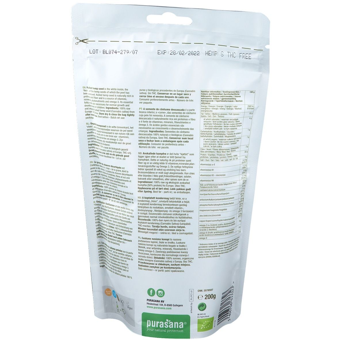 Purasana-Superfood-HOLLED-HEMP-RAW-SEED-BIO-200-Gramm-Kroatien1