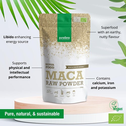 Purasana-Superfood-MACA-Powder-BIO-200-Gramm-Peru3