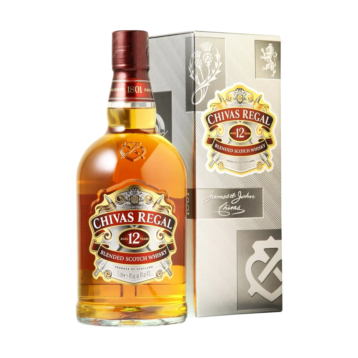 Chivas Regal 12 Jahre Blended Scotch Whisky 1.5 Liter / 40 % Schottland