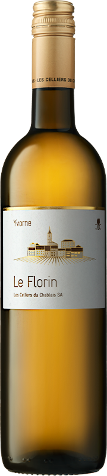 Celliers du Chablais Le Florin Yvorne Chablais AOC 2025 Weisswein Kiste 6 x 75 cl / 12.6 % Schweiz – Produktansicht