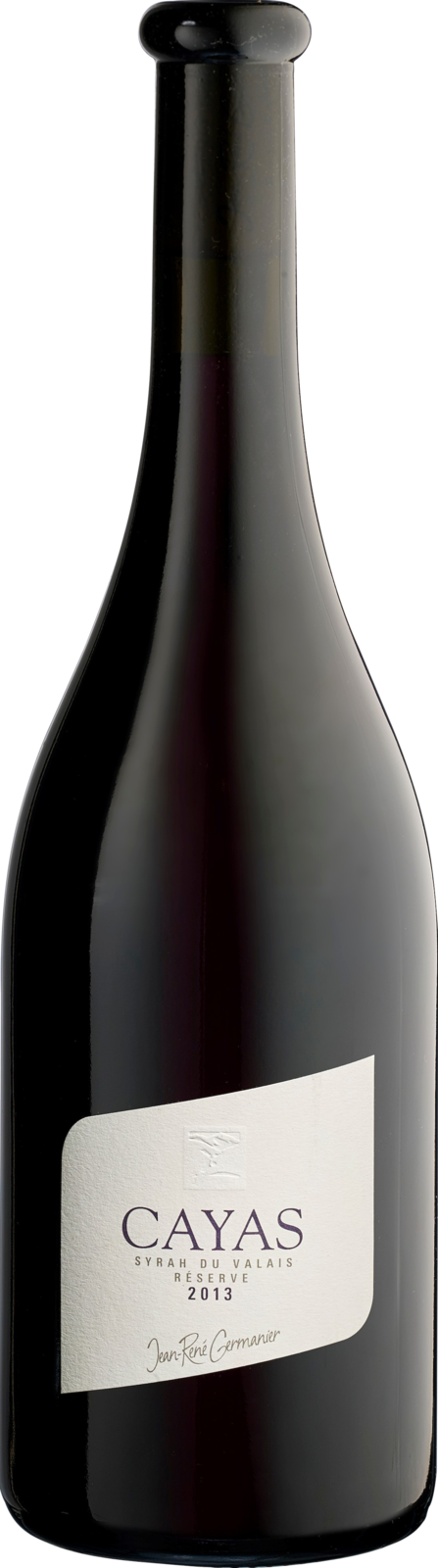 Jean-René Germanier Cayas Syrah AOC Valais 2023 Rotwein Kiste 6 x 75 cl / 13.5 % Schweiz – Produktansicht